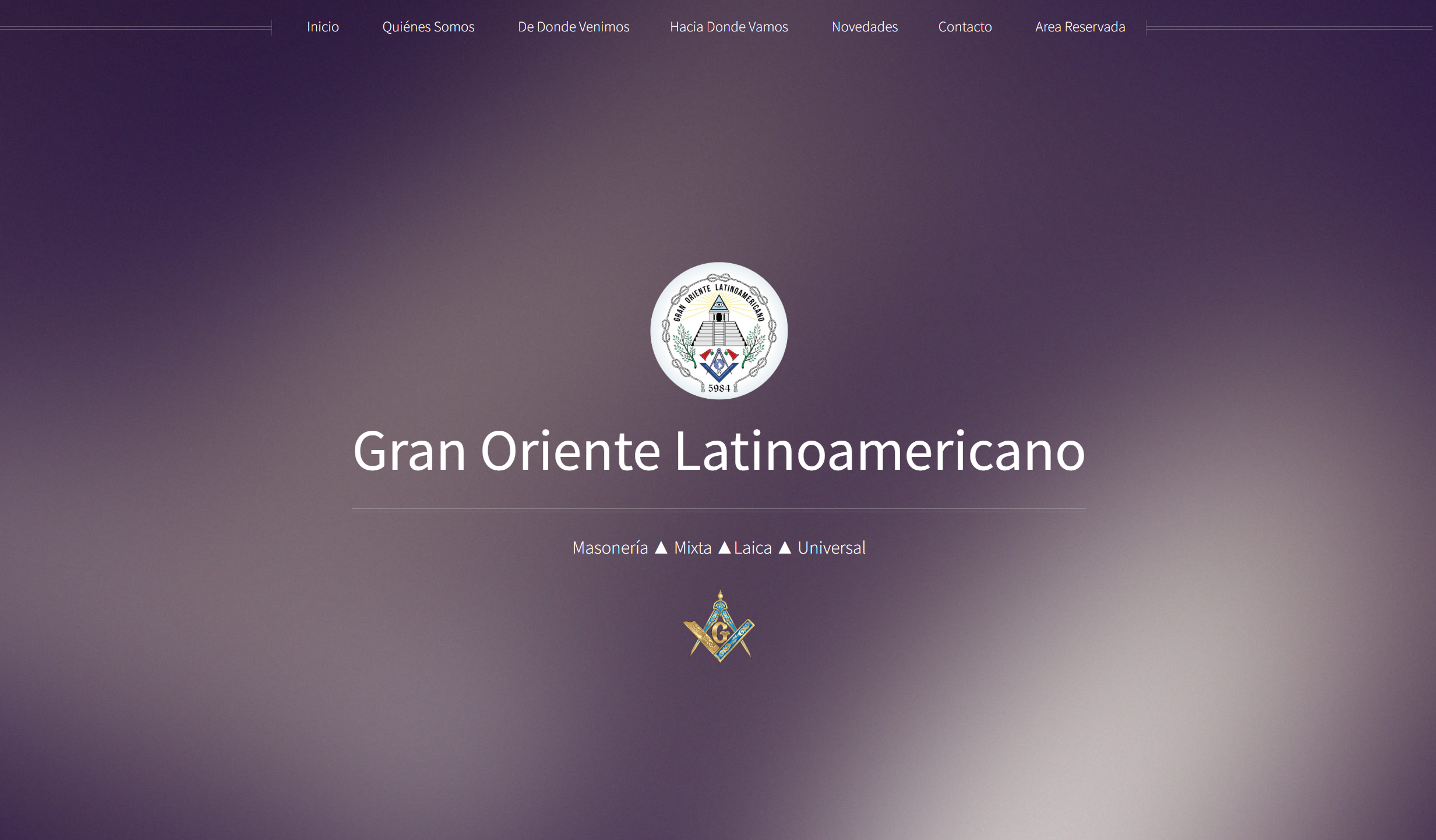 Sitio web del Gran Oriente Latinoamericano